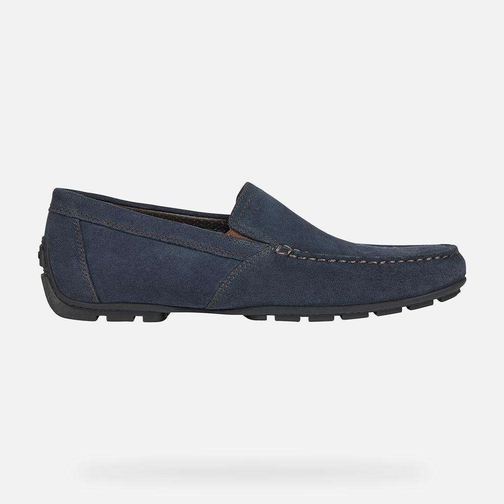 Mocassin Geox Moner - Bleu Foncé - Homme 973124-LVQ